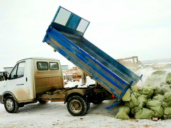 вывоз строительного мусора в Уфе
