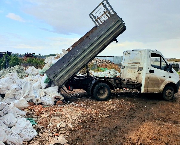 вывоз строительного мусора в Уфе